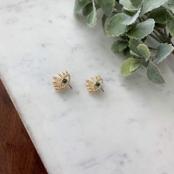 Jewelry - The Berti - Jeweled Eye Earrings